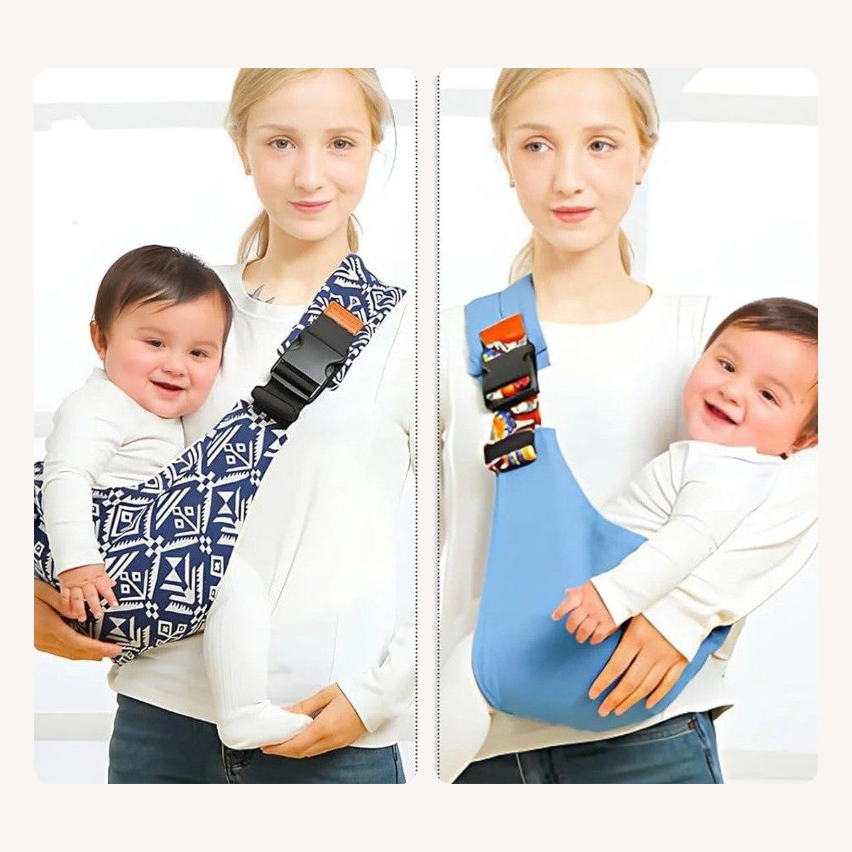 Two shoulder carriers