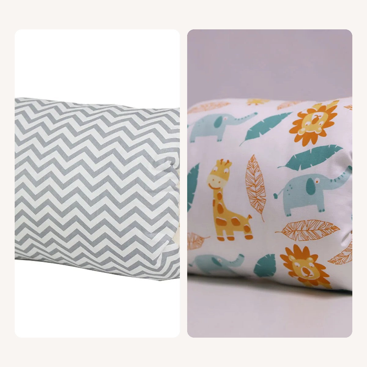 Two nursing arm pillows